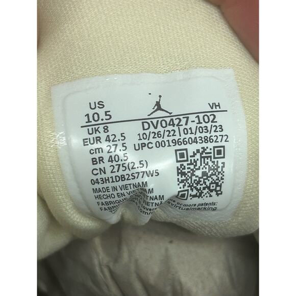 Jordan 1 Mid (W) Canvas Khaki / Size 9M(10.5W)  / Brand New - Picture 8 of 10